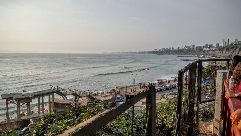 Looking North from Barranco