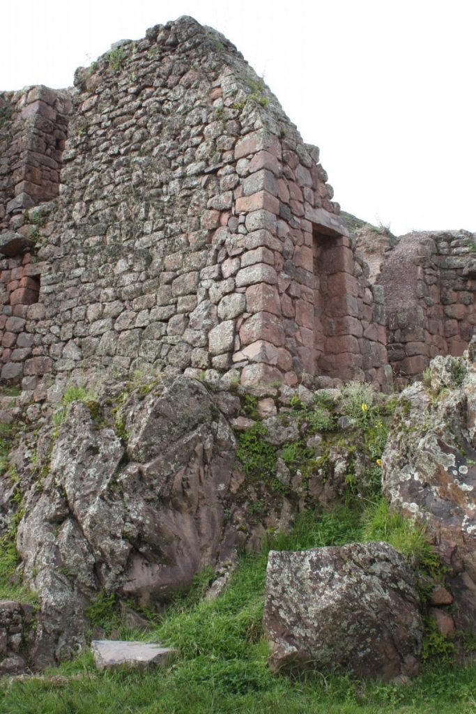 Part of Pisac's fortress