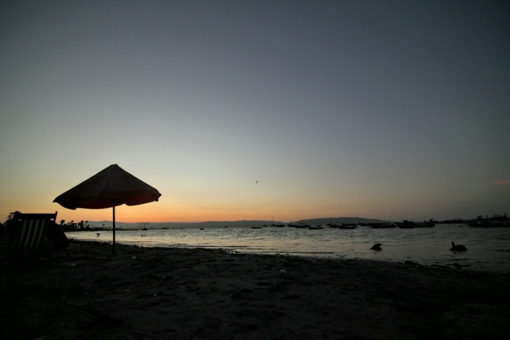 Paracas sunset