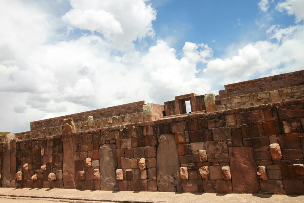 Stone faces represent the dead