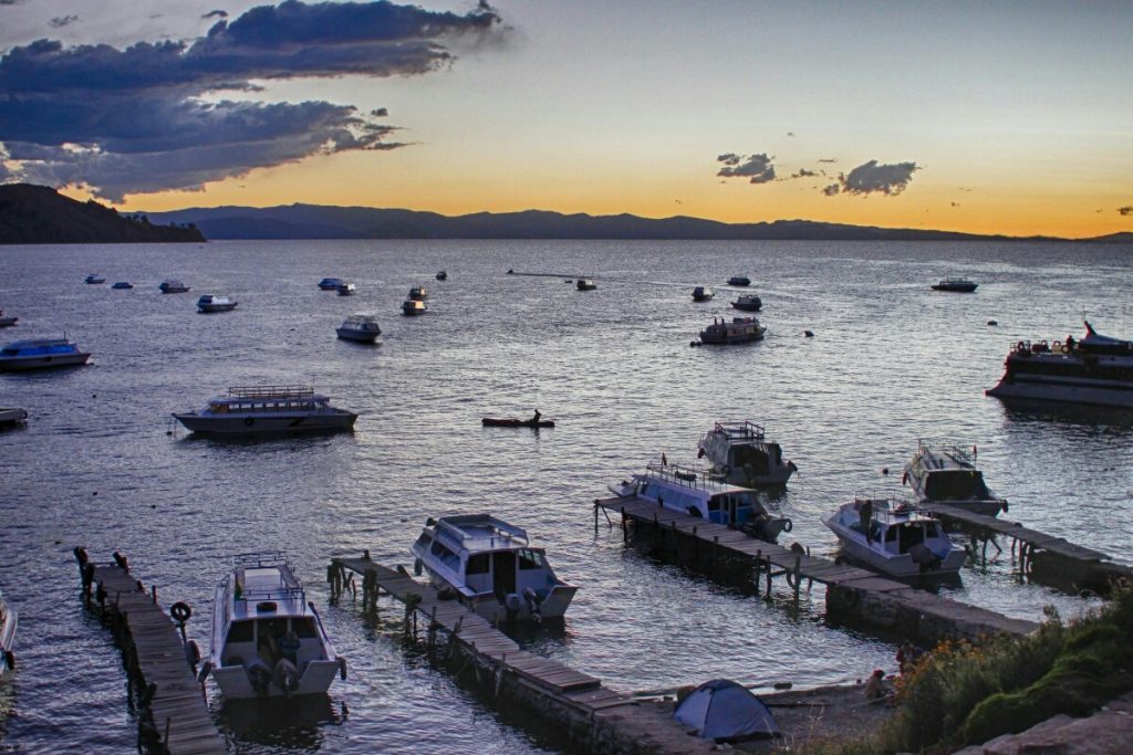 Boats moored, waiting for the visitors to arrive