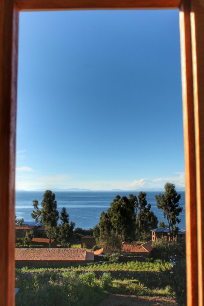 The view from our bedroom window