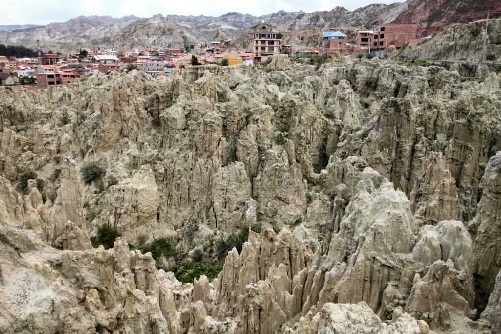 It's really close to La Paz