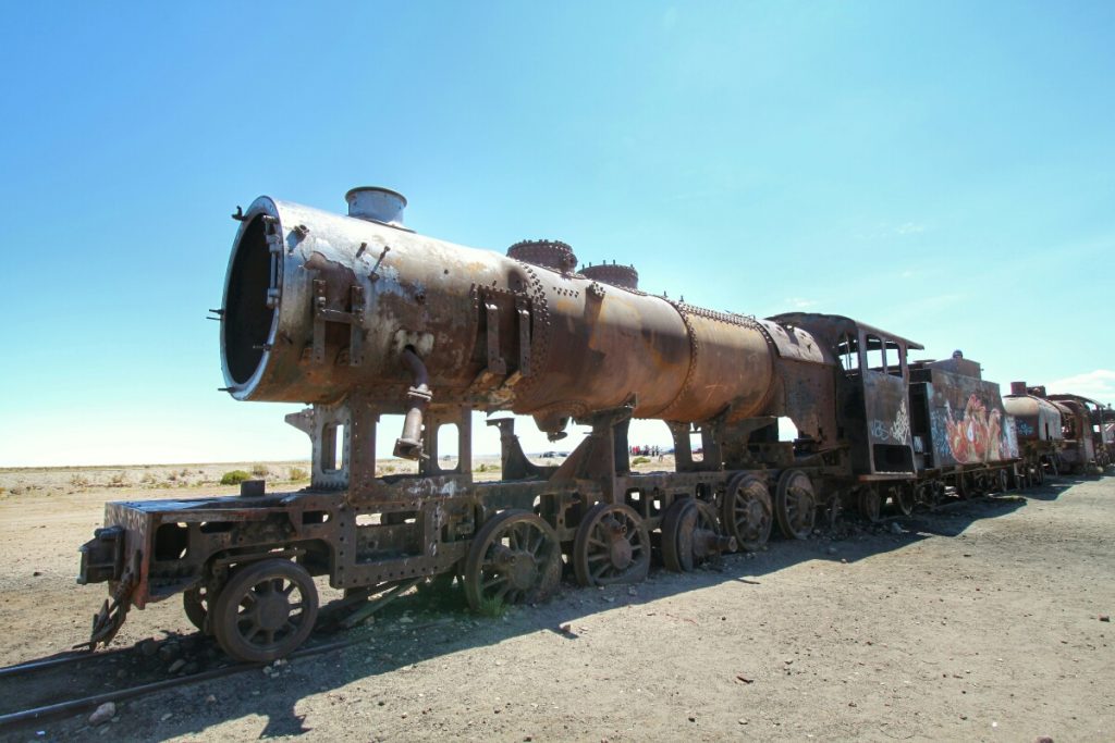 Train graveyard